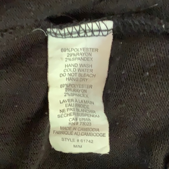 U2B M black cocoon cardigan - Picture 4 of 4